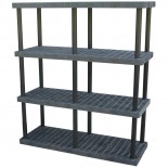 Customizable Modular Plastic Shelves